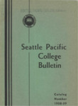 Seattle Pacific College Catalog 1938-1939