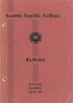 Seattle Pacific College Catalog 1939-1940 by Seattle Pacific University