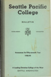 Seattle Pacific College Catalog 1948-1949