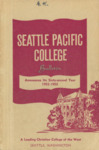 Seattle Pacific College Catalog 1952-1953 by Seattle Pacific University