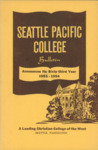 Seattle Pacific College Catalog 1953-1954