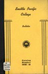 Seattle Pacific College Catalog 1940-1941 by Seattle Pacific University