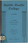 Seattle Pacific College Catalog 1946-1947 by Seattle Pacific University