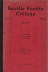 Seattle Pacific College Catalog 1947-1948