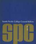 Seattle Pacific College Catalog 1969-1970 by Seattle Pacific University