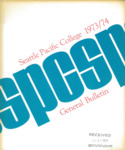 Seattle Pacific College Catalog 1973-1974 by Seattle Pacific University