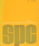 Seattle Pacific College Catalog 1972-1973 by Seattle Pacific University