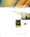 Seattle Pacific University Catalog 2001-2002 by Seattle Pacific University