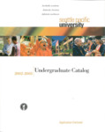 Seattle Pacific University Catalog 2002-2003