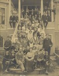 Seattle Seminary on Steps of Ladies Hall, 1901 by Seattle Pacific University