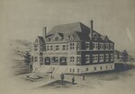 Artist's Rendering of Peterson Hall, 1904 by Seattle Pacific University