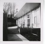 Gwinn Commons and Hill Hall, circa 1962 by Seattle Pacific College
