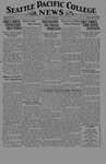 Seattle Pacific College News 1931-1932 by Seattle Pacific University