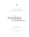 The Inaugural Celebration:  The Inauguration of Daniel J. Martin, JD, EdD, Tenth President of Seattle Pacific University