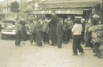 Passing Out Tracts, circa 1950 by unknown unknown