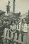 Evangelist Team and Paul DeShazer, circa 1951 by unknown unknown