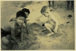 Paul DeShazer with Friends at the Beach, 1949 by unknown unknown