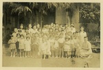 Florence DeShazer and Her Sunday School Children, ca. 1950 by unknown unknown