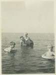 Playing in the Ocean, 1953 by unknown unknown