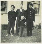 Jacob and Paul DeShazer with Friends, circa 1953 by unknown unknown