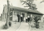 The DeShazer Family Outside Their Nagoya Home by unknown unknown
