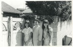 Ruth, Florence, and Carol Aiko Outside the DeShazer Home, 1968 by unknown unknown