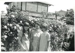 Carol Aiko, Florence, and Ruth Outside the DeShazer Home, 1968 by unknown unknown