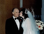 Jacob and Carol Aiko at Carol's Wedding, 1974 by unknown unknown