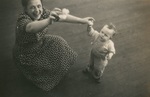 Florence Plays with Paul, circa November 1948 by unknown unknown