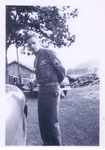 Jacob Outside His Home in Oregon, 1945 by unknown unknown